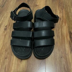 Black womens Sandals